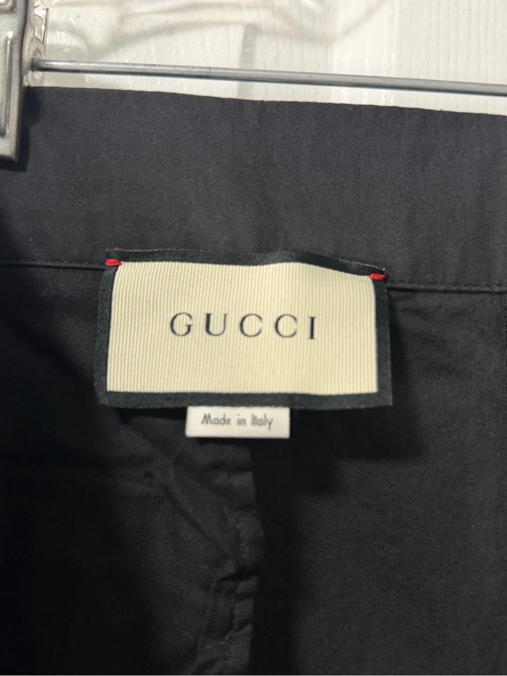 Gucci Men's Gray 100% Cotton Elastic Waist Trousers Pants Size IT 54
